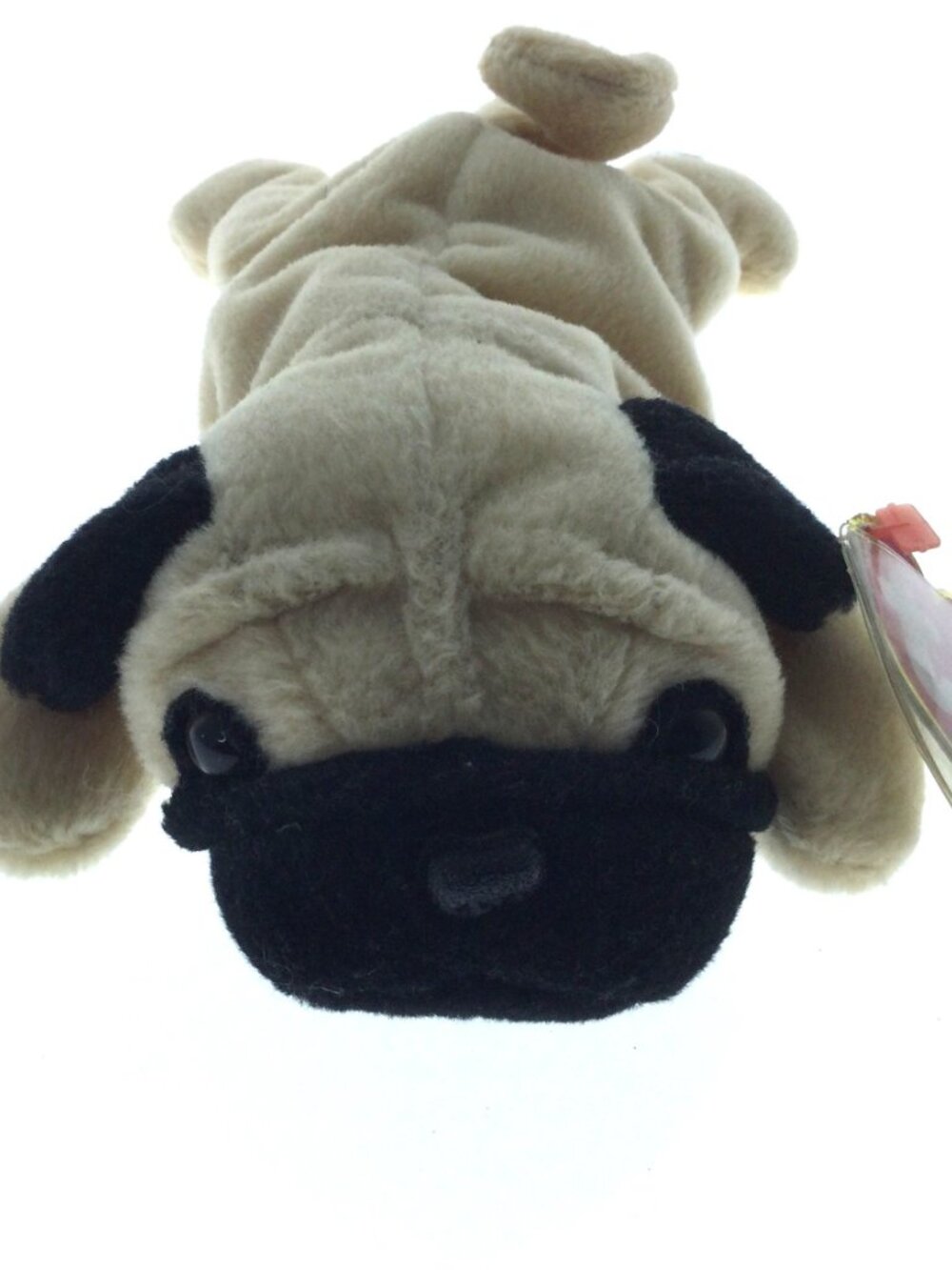 Vintage Ty Pugsly Pug Beanie Baby 1996 Style 4106